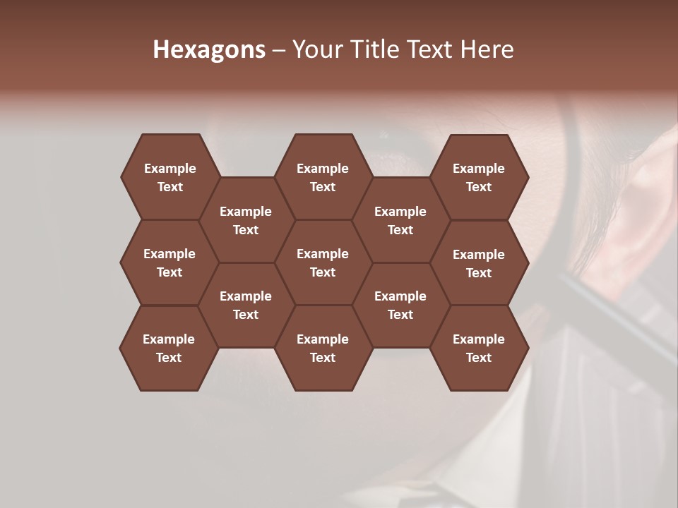 Glass Boy Caricature PowerPoint Template