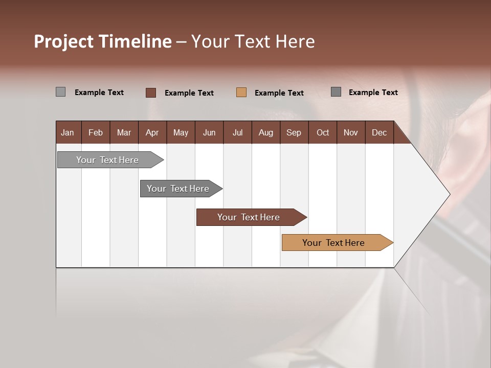 Glass Boy Caricature PowerPoint Template