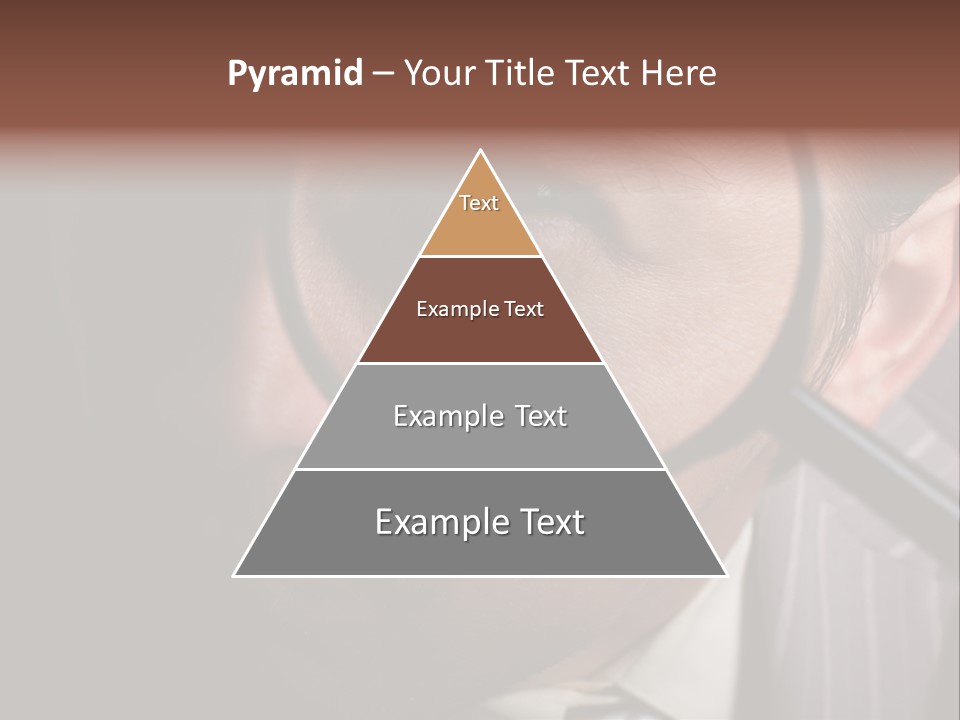 Glass Boy Caricature PowerPoint Template