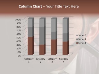 Glass Boy Caricature PowerPoint Template