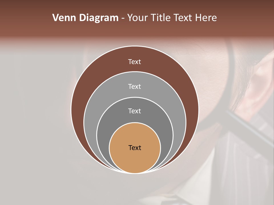 Glass Boy Caricature PowerPoint Template