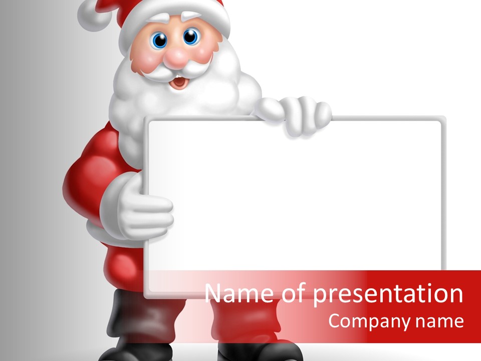 Trust Winter Billboard PowerPoint Template