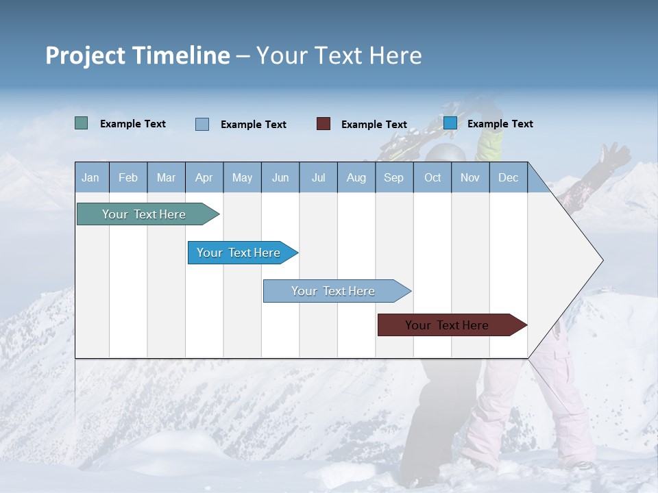 Two People Family Happiness PowerPoint Template