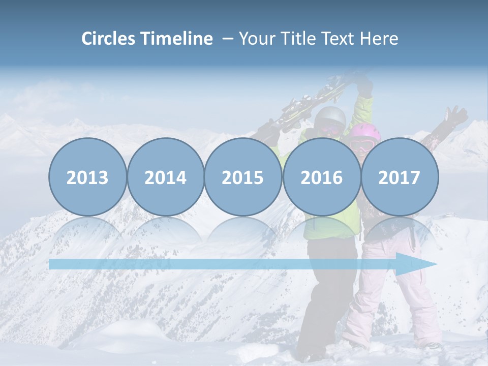 Two People Family Happiness PowerPoint Template