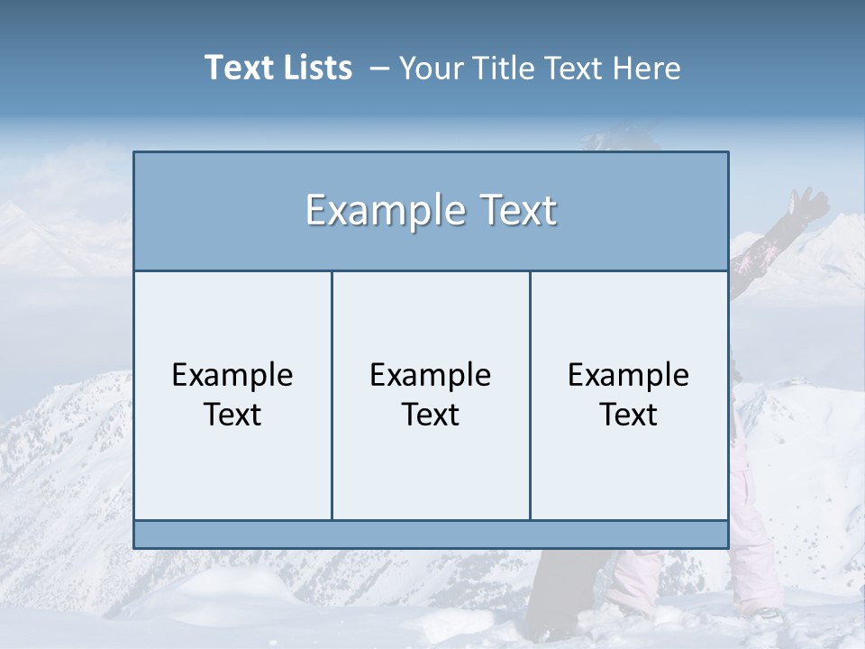 Two People Family Happiness PowerPoint Template