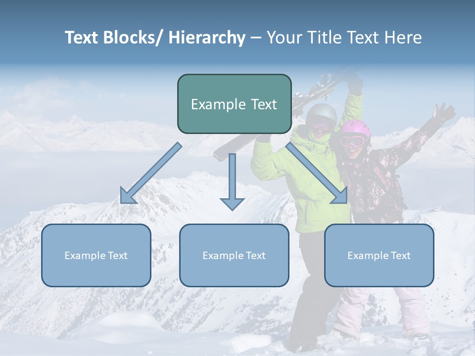 Two People Family Happiness PowerPoint Template