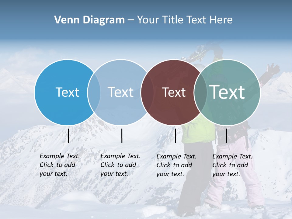Two People Family Happiness PowerPoint Template