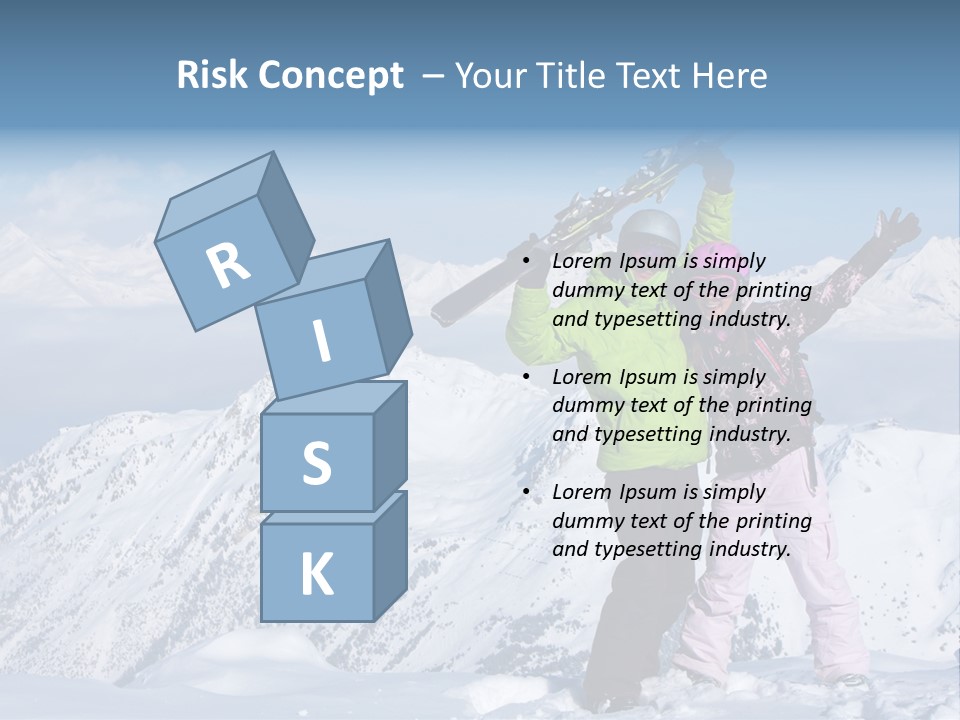 Two People Family Happiness PowerPoint Template