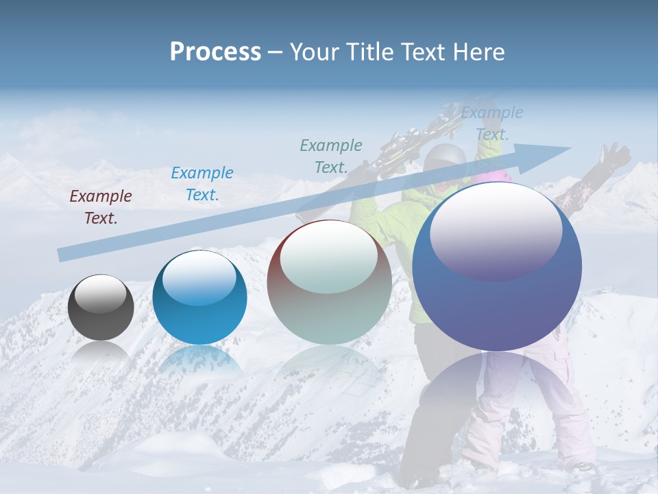 Two People Family Happiness PowerPoint Template