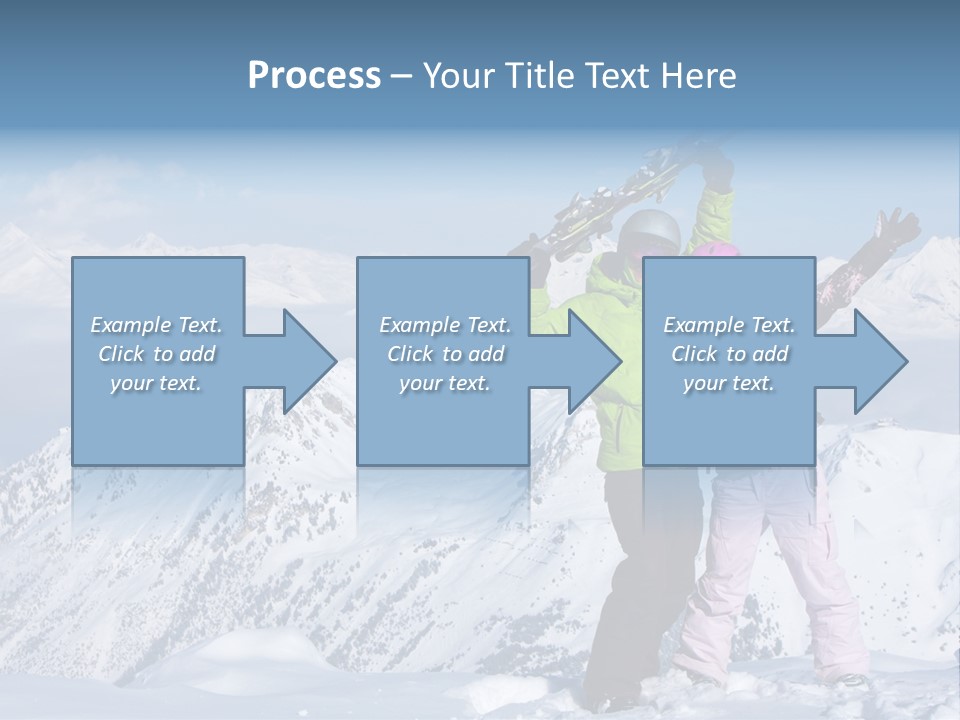 Two People Family Happiness PowerPoint Template
