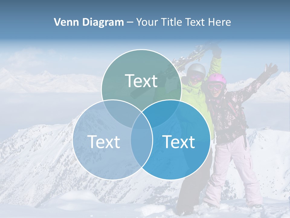 Two People Family Happiness PowerPoint Template