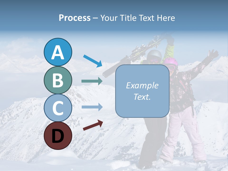 Two People Family Happiness PowerPoint Template