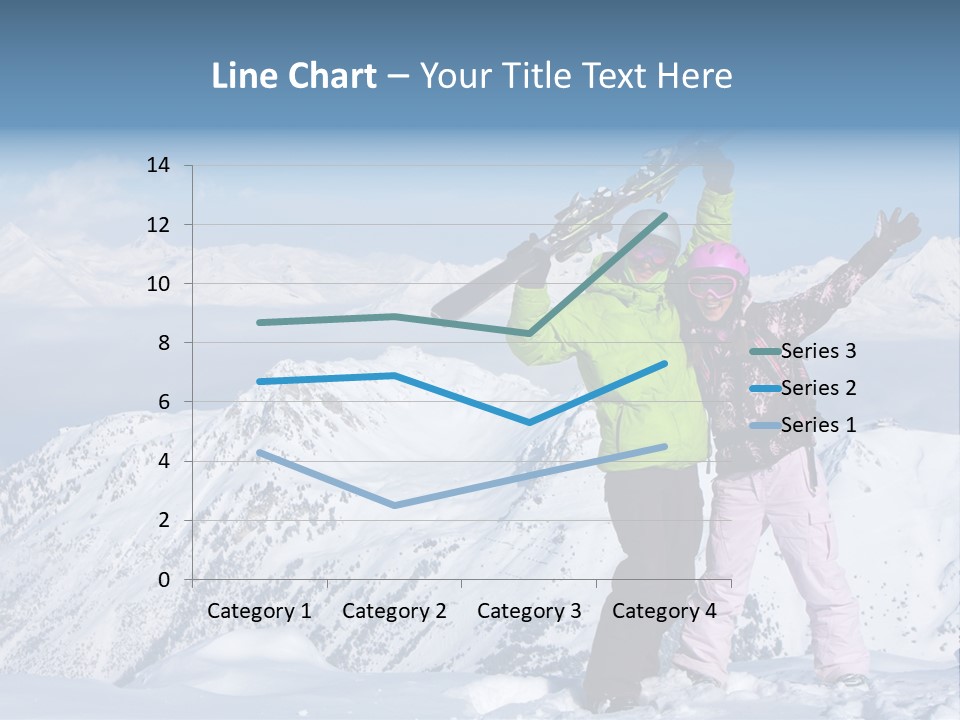 Two People Family Happiness PowerPoint Template