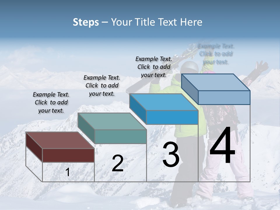 Two People Family Happiness PowerPoint Template