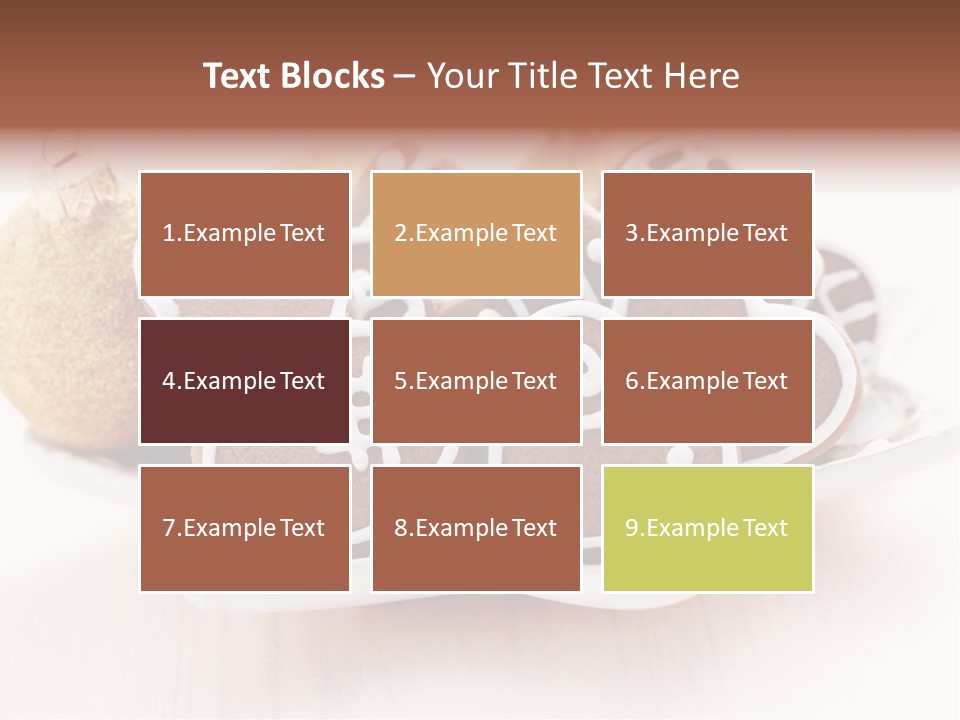 Christmas Ball Christmas Decoration Traditional PowerPoint Template