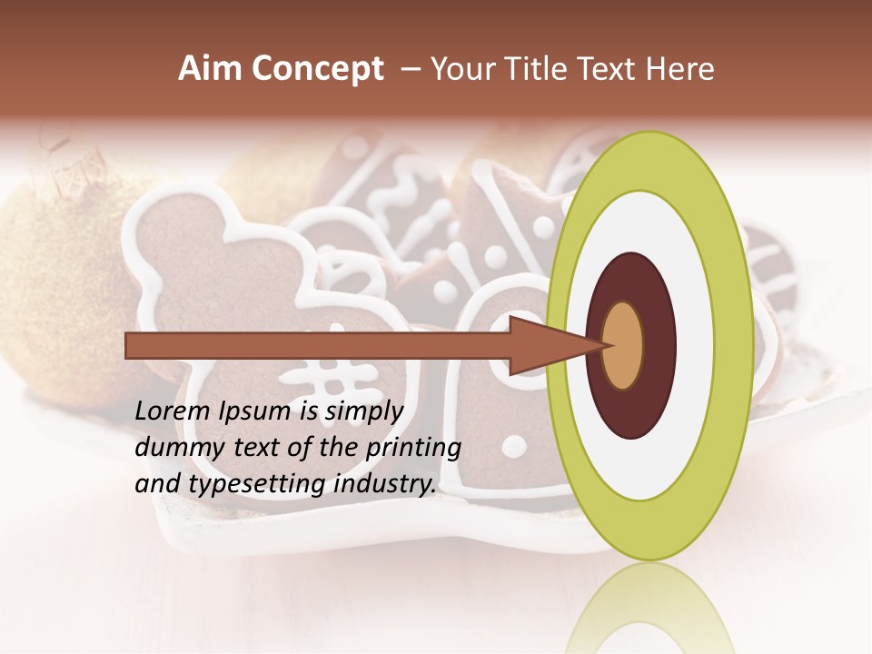 Christmas Ball Christmas Decoration Traditional PowerPoint Template