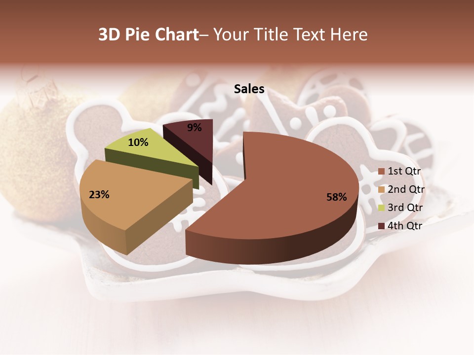 Christmas Ball Christmas Decoration Traditional PowerPoint Template