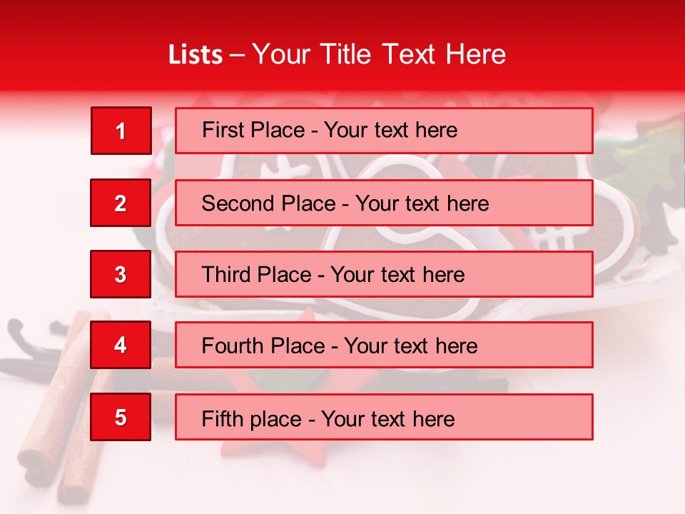 Food Symbol Snack PowerPoint Template