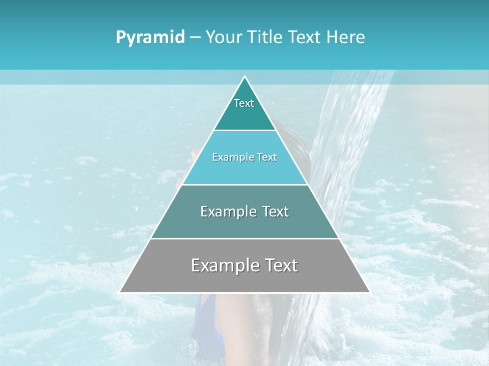 Woman Female Relaxation PowerPoint Template