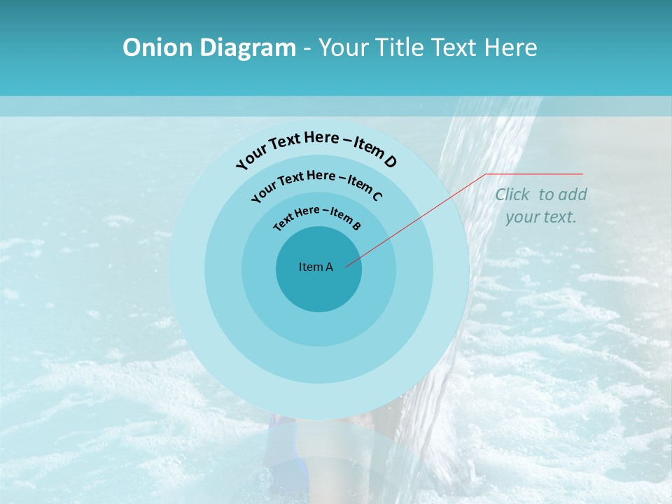 Woman Female Relaxation PowerPoint Template