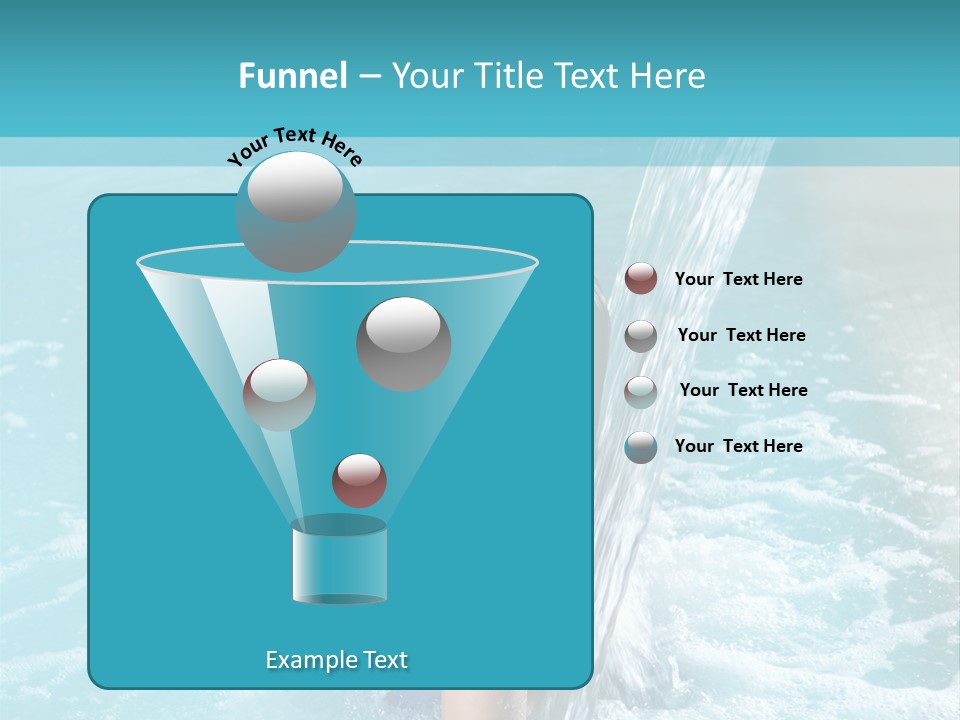 Woman Female Relaxation PowerPoint Template