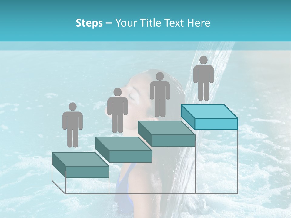 Woman Female Relaxation PowerPoint Template