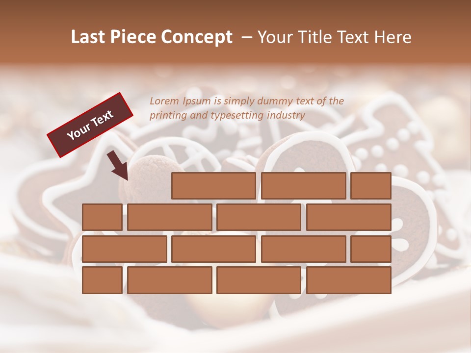Holiday Food And Drink Dessert PowerPoint Template