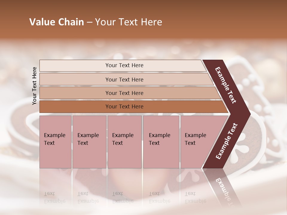 Holiday Food And Drink Dessert PowerPoint Template