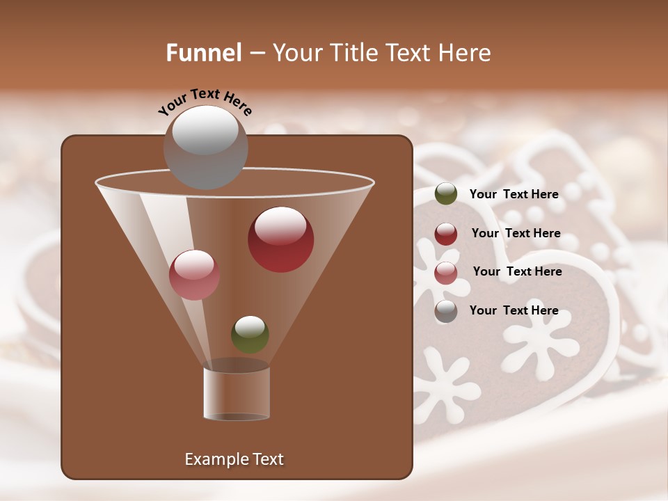 Holiday Food And Drink Dessert PowerPoint Template