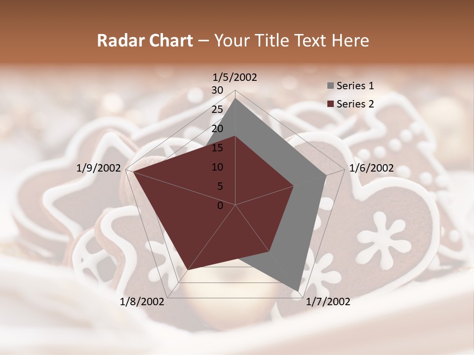 Holiday Food And Drink Dessert PowerPoint Template