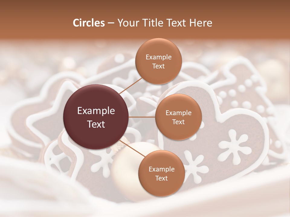 Holiday Food And Drink Dessert PowerPoint Template