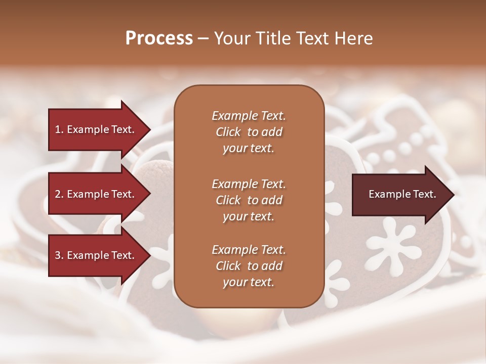 Holiday Food And Drink Dessert PowerPoint Template