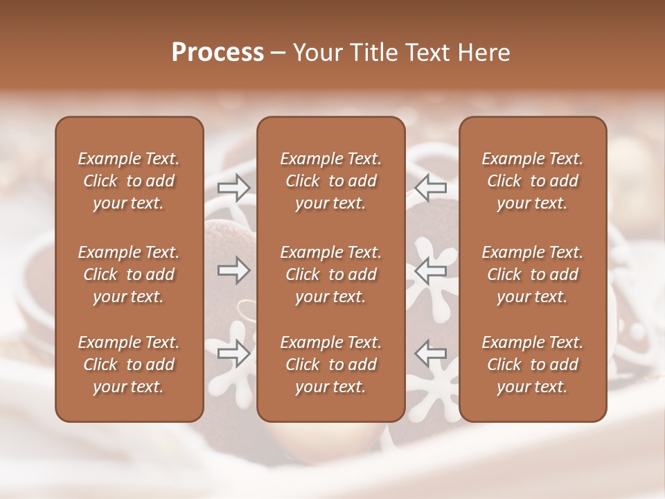 Holiday Food And Drink Dessert PowerPoint Template