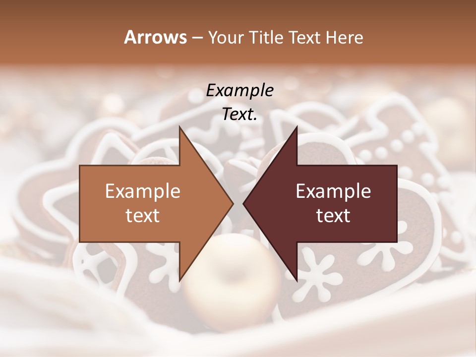 Holiday Food And Drink Dessert PowerPoint Template