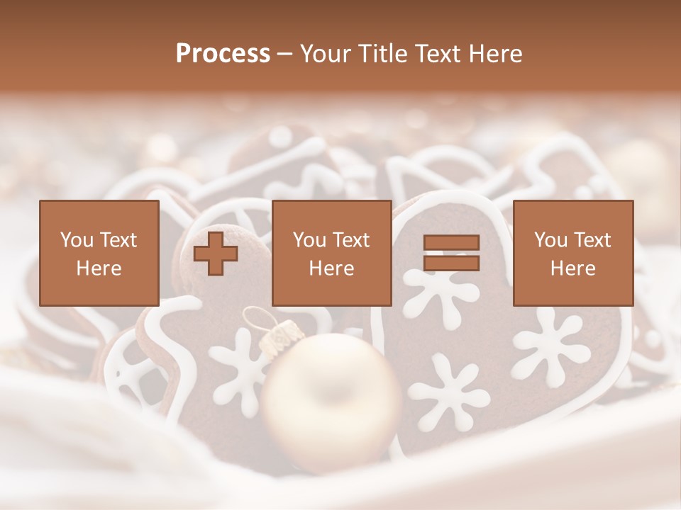Holiday Food And Drink Dessert PowerPoint Template