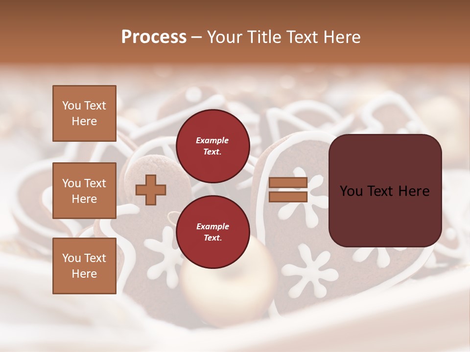 Holiday Food And Drink Dessert PowerPoint Template