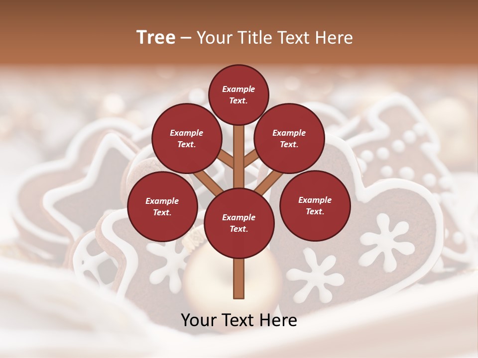 Holiday Food And Drink Dessert PowerPoint Template