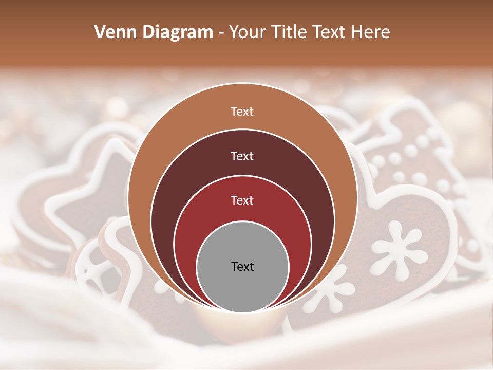 Holiday Food And Drink Dessert PowerPoint Template