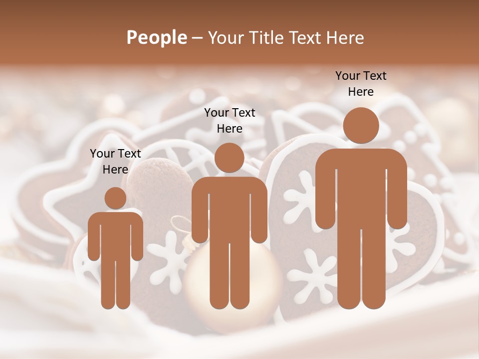 Holiday Food And Drink Dessert PowerPoint Template