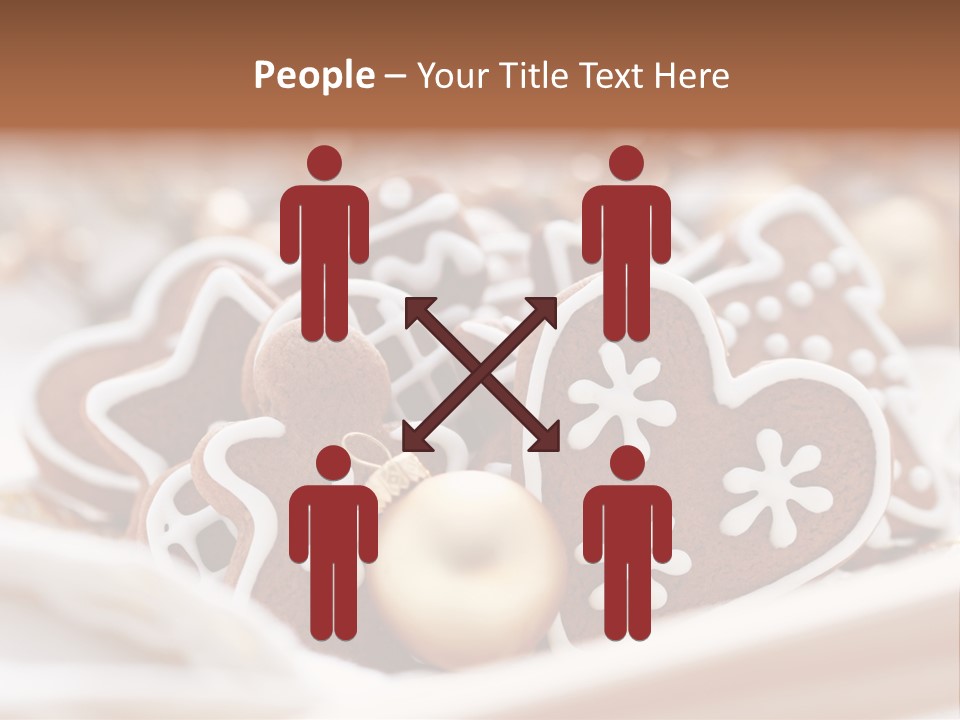 Holiday Food And Drink Dessert PowerPoint Template