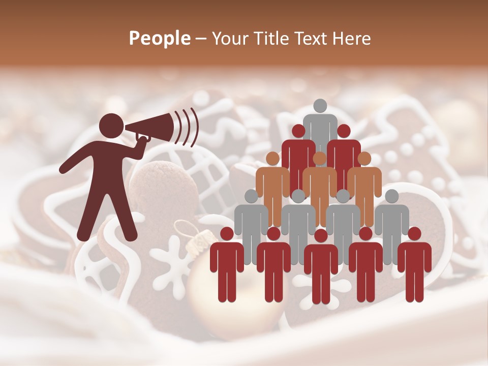 Holiday Food And Drink Dessert PowerPoint Template