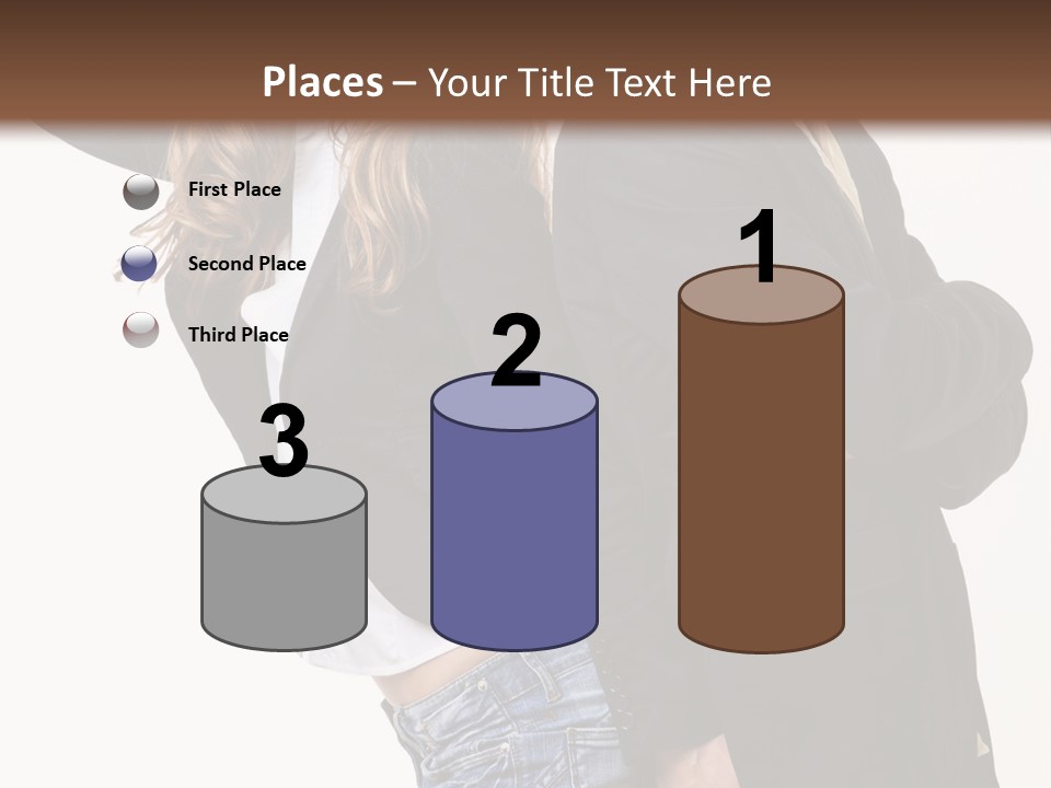 Man Looking Couple PowerPoint Template