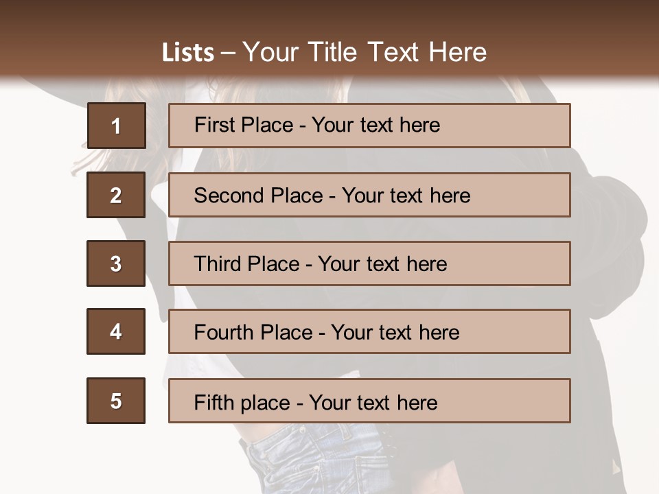 Man Looking Couple PowerPoint Template