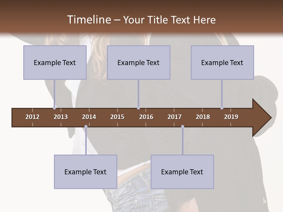 Man Looking Couple PowerPoint Template