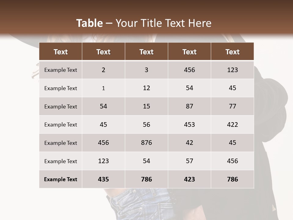 Man Looking Couple PowerPoint Template
