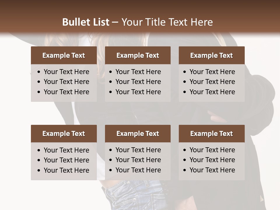 Man Looking Couple PowerPoint Template
