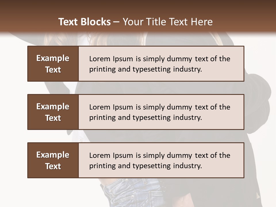 Man Looking Couple PowerPoint Template