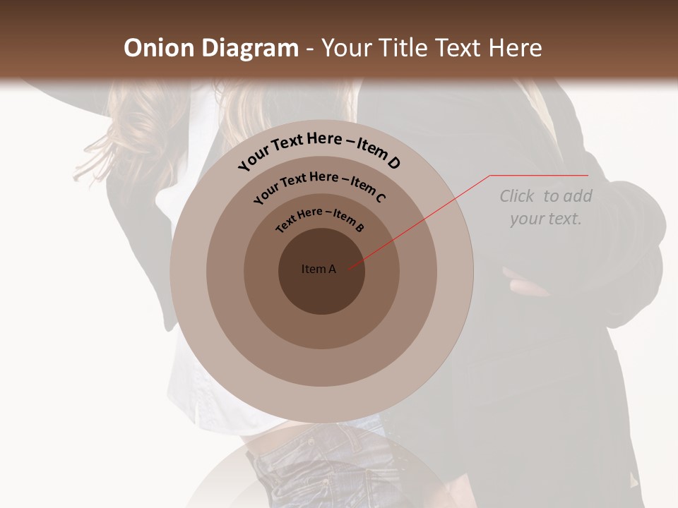 Man Looking Couple PowerPoint Template