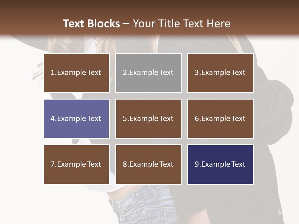 Man Looking Couple PowerPoint Template