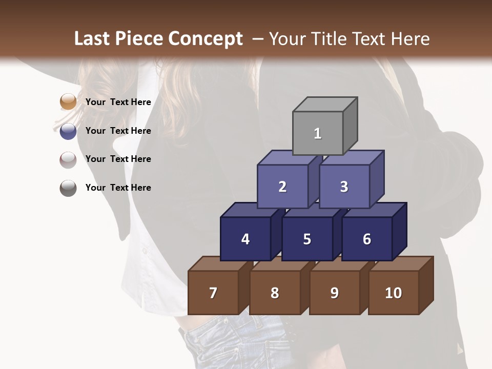 Man Looking Couple PowerPoint Template